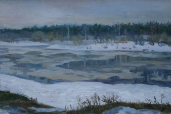 Ледоход, х/м